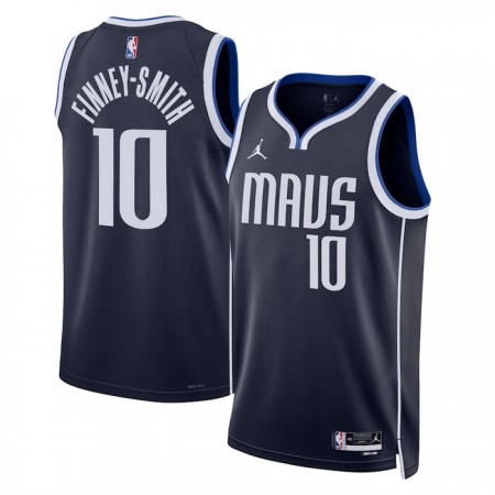 Män Dallas Mavericks Tröja Dorian Finney-Smith 10 Jordan 2022-23 Statement Edition Marin Swingman